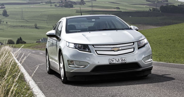 5 étoiles EuroNCAP pour la Chevrolet Volt