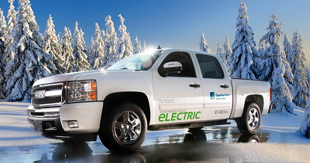 VIA Motors E-REV : un pick up électrique made in Detroit