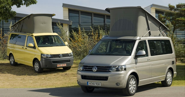 Volkswagen California : la version restylée au salon du Bourget
