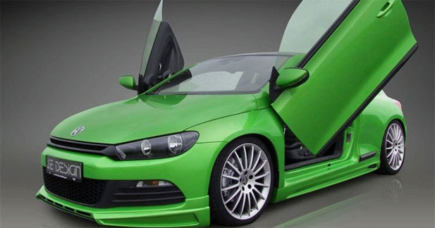 Volkswagen Scirocco TDI JE Design : en vert et contre tous