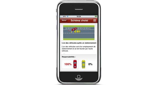 Accident : une application Smartphone pour établir son degré de responsabilité