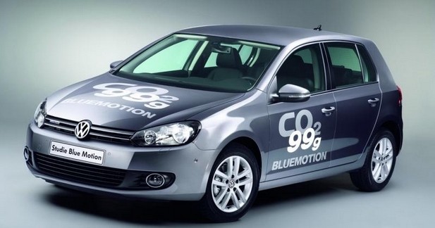 Golf VI Bluemotion Concept : 99 g/km de CO2
