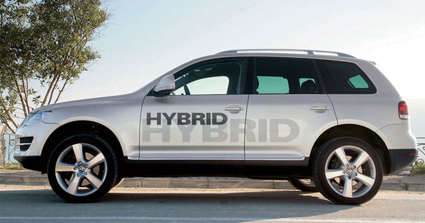 VW Touareg Hybrid Concept : SUV survolté