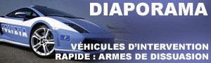 Véhicules d'intervention rapide : armes de dissuasion