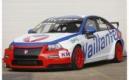 Une Chevrolet Cruze aux couleurs de Michel Vaillant au départ du WTCC