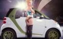 L'automobile verte peut aussi se montrer sexy