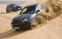 Porsche Cayenne 2 : à demi-nu dans les dunes