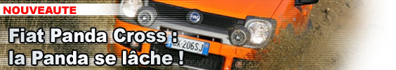 Fiat Panda Cross : la Panda 4x4 se lâche...
