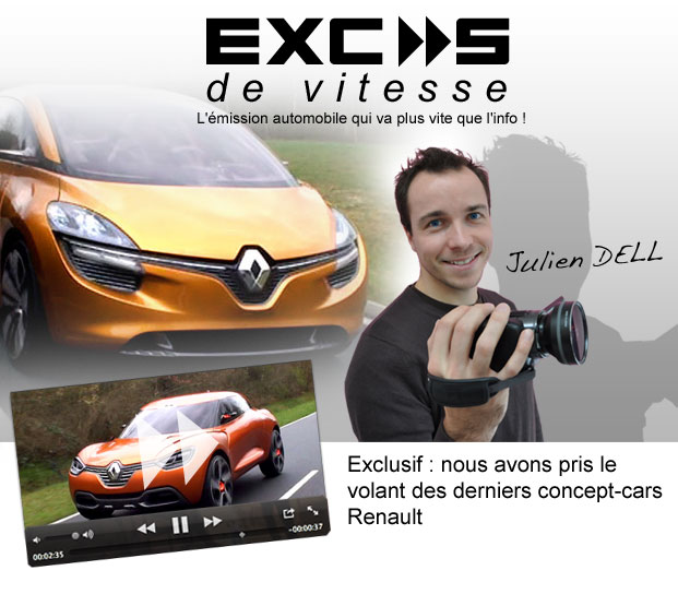 Au volant des derniers concepts Renault