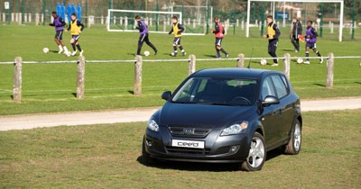 La Kia Cee’d fête l’Euro 2008