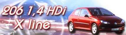 206 1.4 HDI X Line
