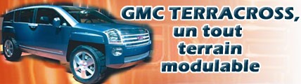 GMC Terracross, un tout terrain modulable
