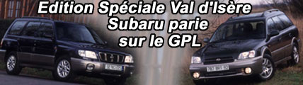 Subaru parie sur le GPL