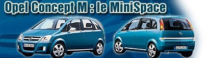 Opel Concept M : le MiniSpace