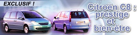 Citroën C8 : prestige et bien-être
