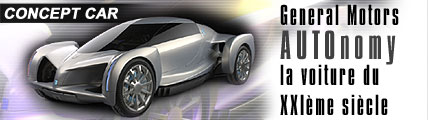 General Motors AUTOnomy : la voiture du XXIème siècle