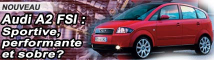 Audi A2 1.6 FSI : sportive, performante et sobre ?
