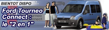 Ford Tourneo Connect, le 2 en 1