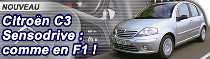 C3 SensoDrive : comme en F1 !