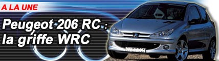 Peugeot 206 RC : la griffe WRC