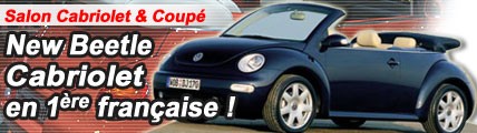 New Beetle Cabriolet : la bête à bon dieu se découvre