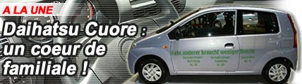 Daihatsu Cuore : un cœur de familiale