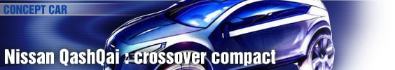 Nissan QashQai : crossover compact