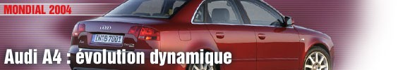 Audi A4 : évolution dynamique