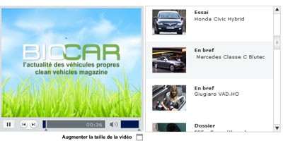 BioCar, l'émission TV des véhicules propres