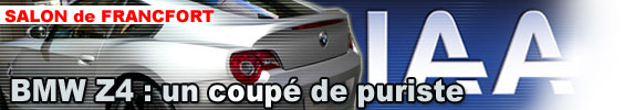 BMW Z4 : un coupé de puriste