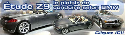 Etude Z9, plaisir de conduire  et avenir
