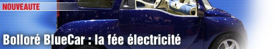 Bolloré BlueCar : la fée électricité