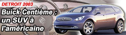 Buick Centième : SUV à l'américaine