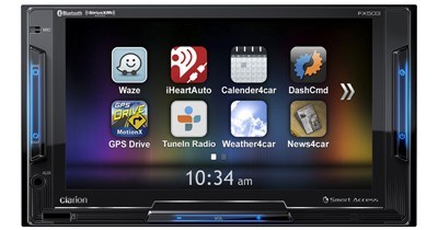 CES 2013 : Clarion dévoile un combiné utilisant les applications Smartphones