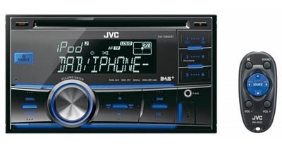 JVC présente un autoradio laser 2 DIN avec DAB intégré