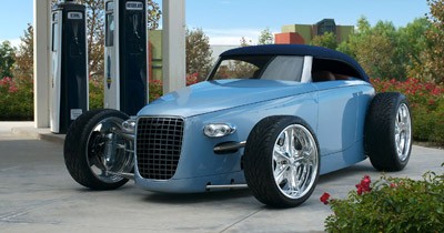 Caresto V8 Speedster : bleu de rage !