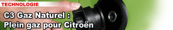 C3 Gaz Naturel  : plein gaz pour Citroën