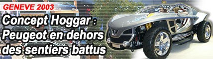 Concept Hoggar : Peugeot en dehors des sentiers battus