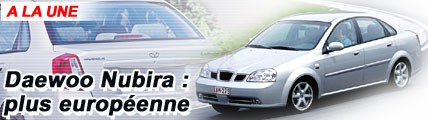 Daewoo Nubira : plus européenne