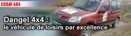 Essai/ Dangel 4x4: le véhicule de loisir par excellence