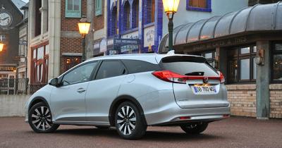 Essai Honda Civic Tourer : agréablement utile