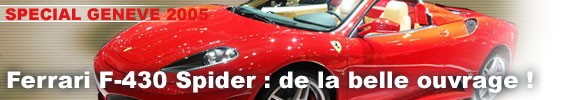 Ferrari F-430 Spider : de la belle ouvrage !