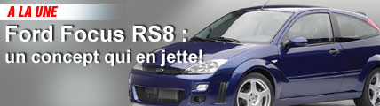 Ford Focus RS8 : un concept qui en jette!