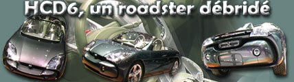 HCD6, un roadster débridé