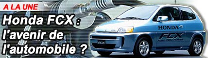 Honda FCX : l'avenir de l’automobile ?