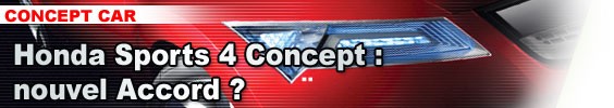Honda Sports 4 Concept : nouvel Accord ?