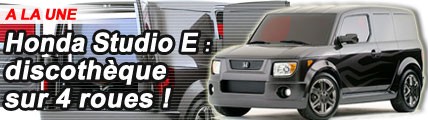 Honda Studio E : discothèque sur 4 roues