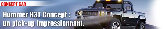 Hummer H3T Concept : un pick-up impressionnant