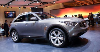 Infiniti FX50 : le BMW X5 dans le collimateur