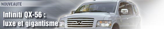 Infiniti QX-56 : luxe et gigantisme